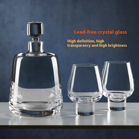 Thickened Household Glass Drinking Cup And Bottle