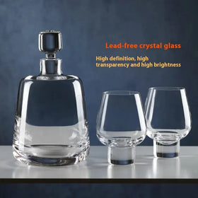 Durable Everyday Drinking – Thickened Glass Cup & Bottle Set